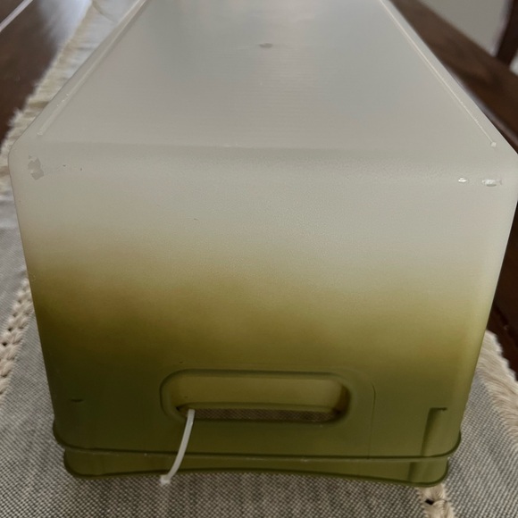 Set Of 2 Isaac Jacobs Decorative Storage Ombre Bins Green Color NWT - Picture 5 of 5